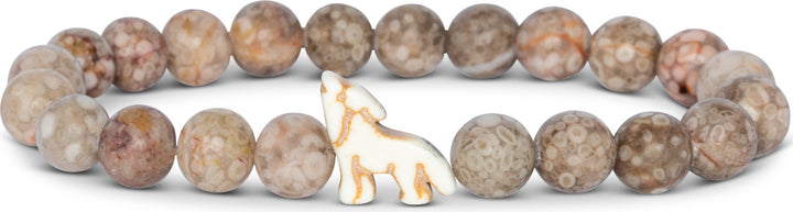 Fahlo Wolf Tracking Bracelet (Moon)
