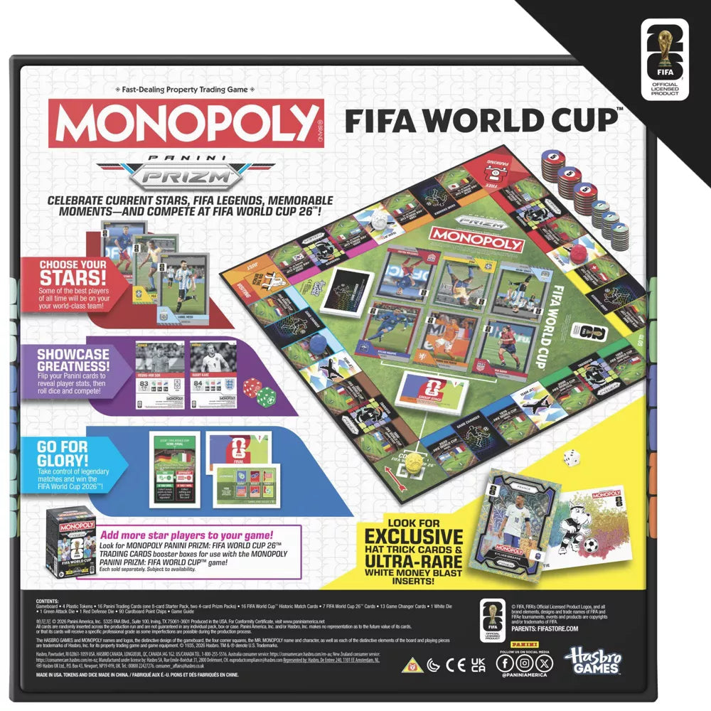 Monopoly Panini Prizm FIFA World Cup