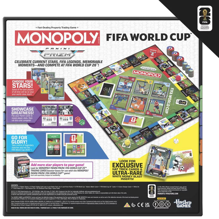 Monopoly Panini Prizm FIFA World Cup