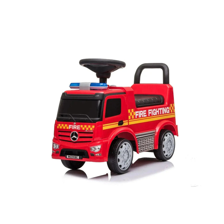 Mercedes Fire Truck Foot To Floor Assembled