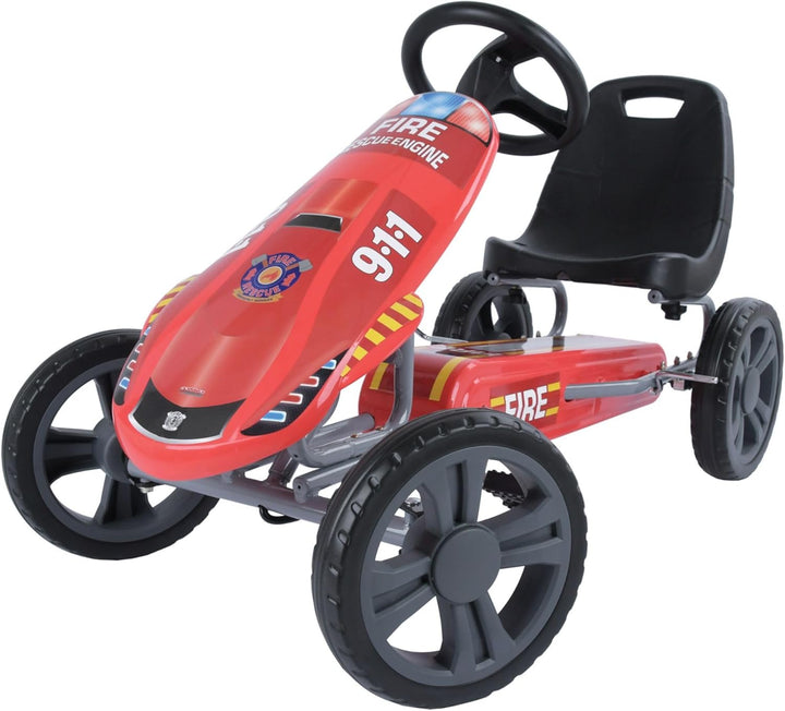 Fire Engine Speedster Pedal Car Assembled *Local Pickup/Delivery only