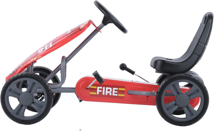 Fire Engine Speedster Pedal Car Assembled *Local Pickup/Delivery only
