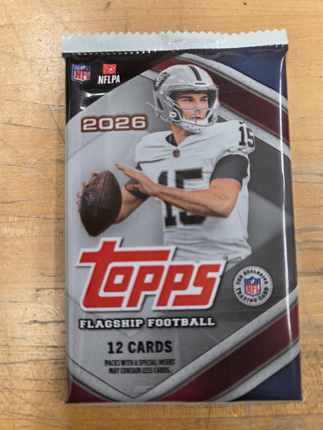 2026 Topps Football Flagship 12 Card Individual Pack