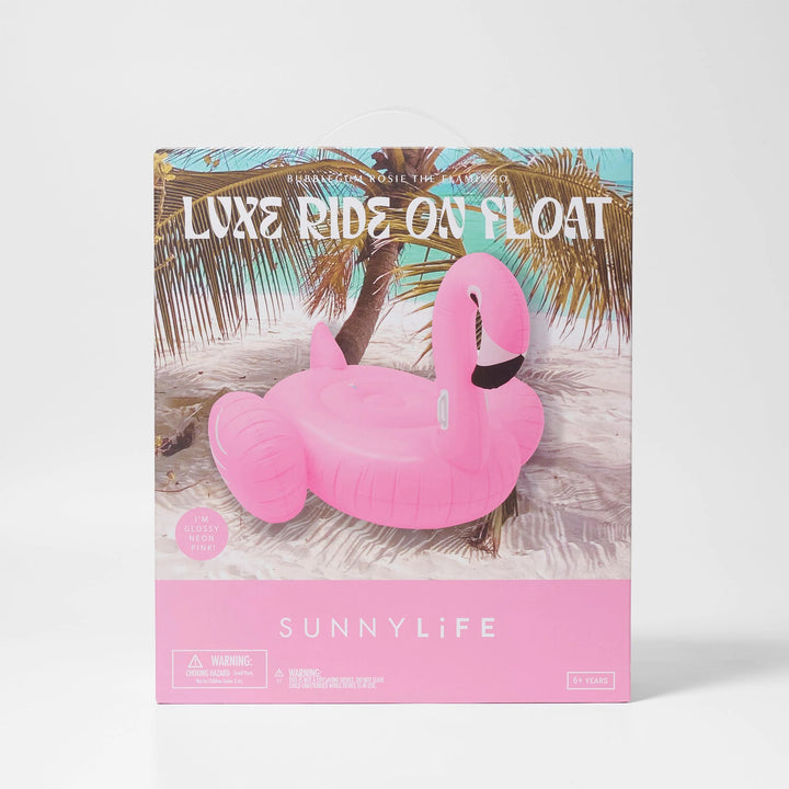 Luxe Ride On Flamingo Bubblegum Pink