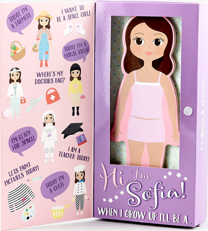 Sophia Magnetic Dress up Doll