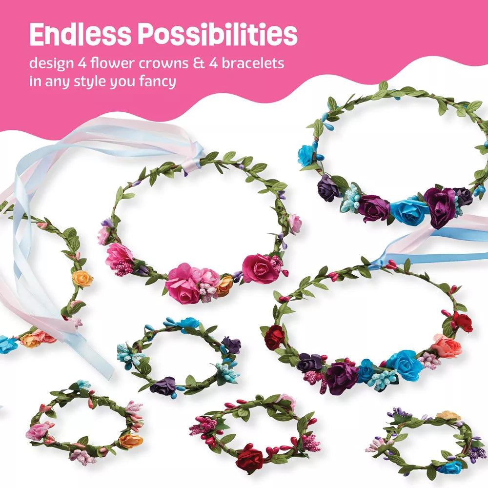 Flower Crown & Bracelet Kit