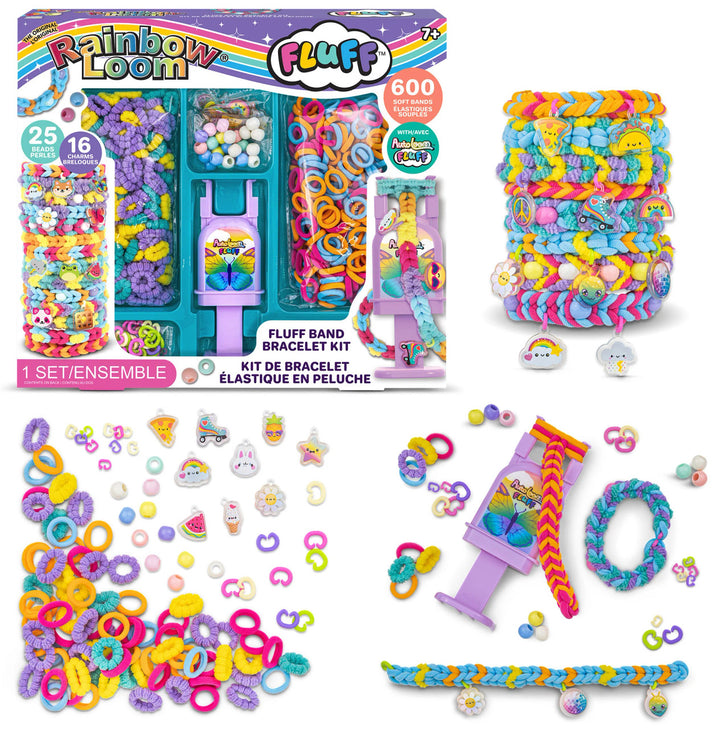 Rainbow Loom Upstyle Fluff Bands