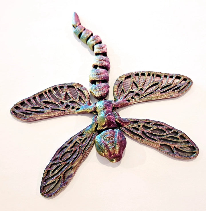 3D Articulated Dragonfly Any Color