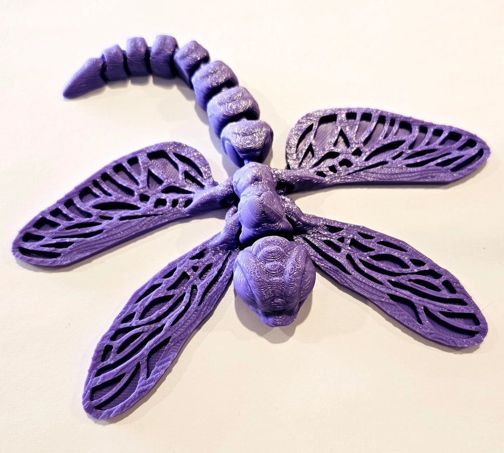 3D Articulated Dragonfly Any Color