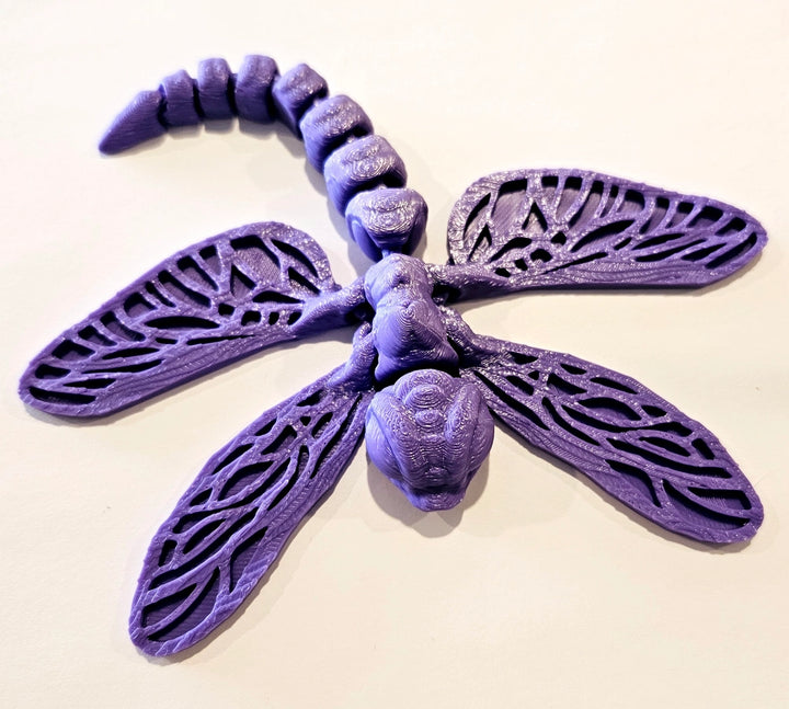 3D Articulated Dragonfly Any Color