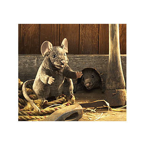 Mouse, Brown Hand Puppet