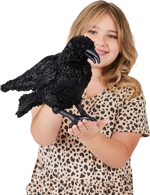 Crow Hand Puppet 