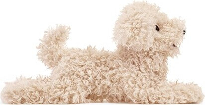 White Poodle Puppy Hand Puppet