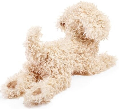 White Poodle Puppy Hand Puppet