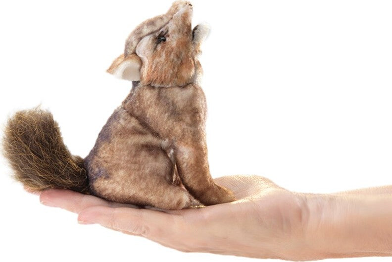 Mini Coyote Finger Puppet