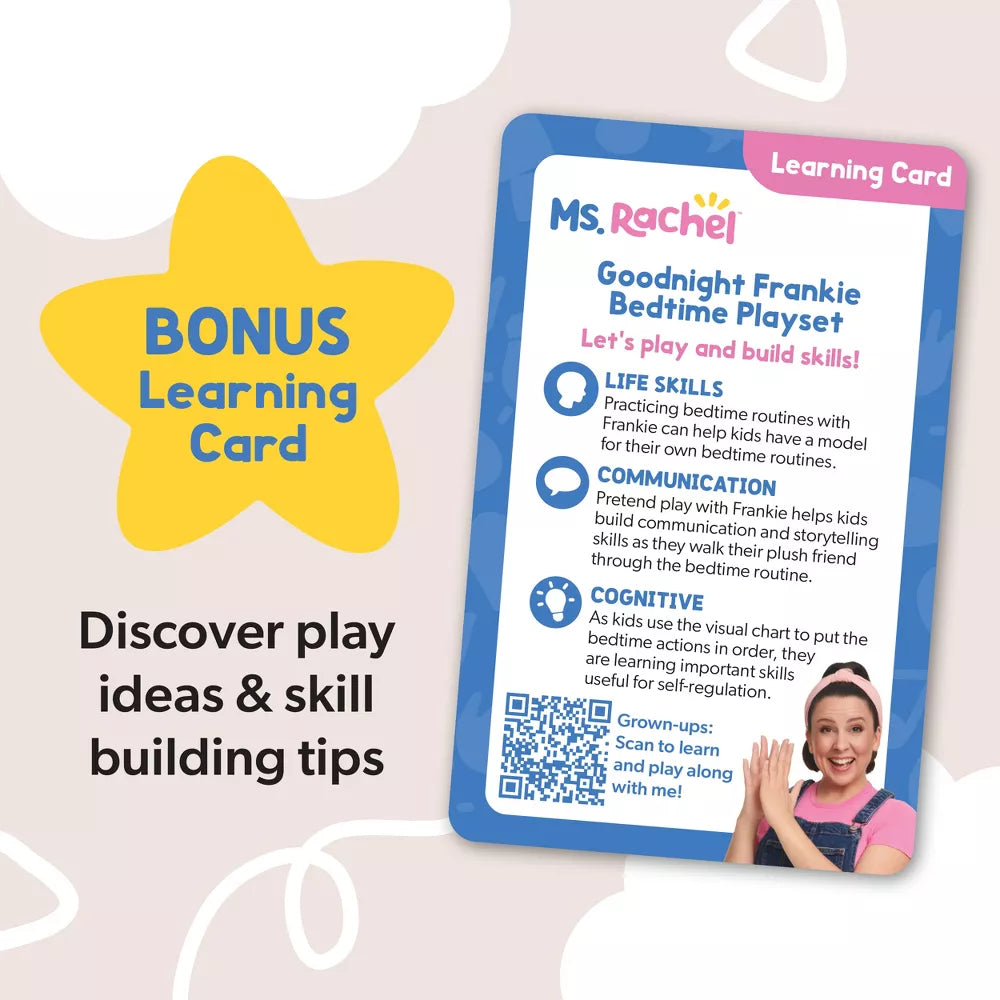 Ms. Rachel Goodnight Frankie Playset