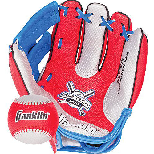 Franklin Sports Air Tech Soft Foam Baseball Glove and Ball Set - Special Edition