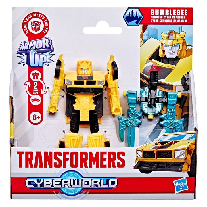 Transformer Cyberworld Armored Cyber Changers Assorted Individual