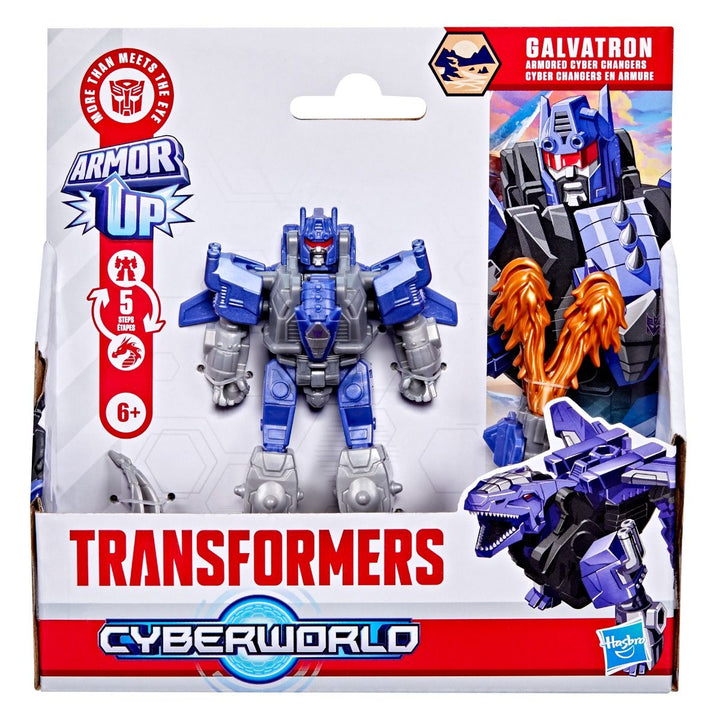 Transformer Cyberworld Armored Cyber Changers Assorted Individual