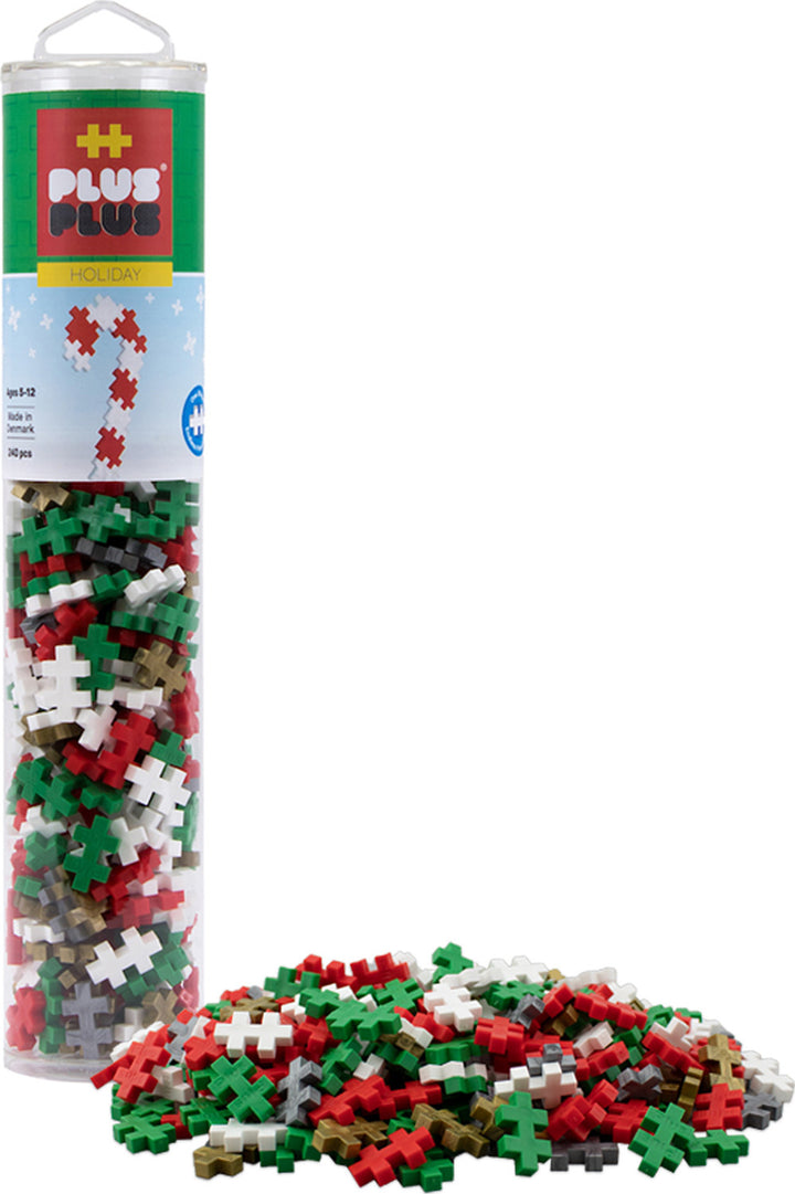 Plus-Plus Tube 240 pc - Holiday Mix