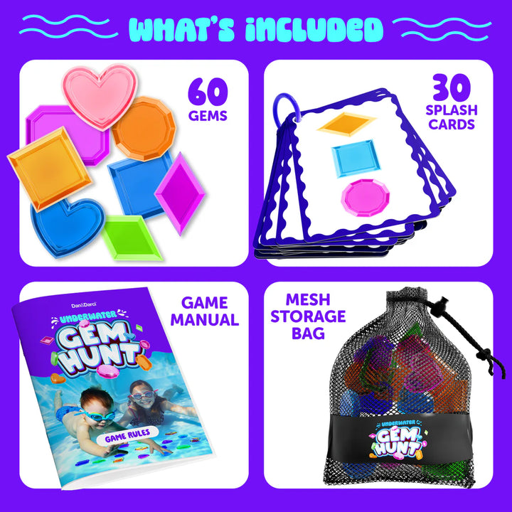 Pool Gem Hunt Diving Game