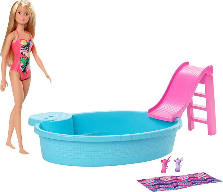 Barbie Doll & Pool Playset