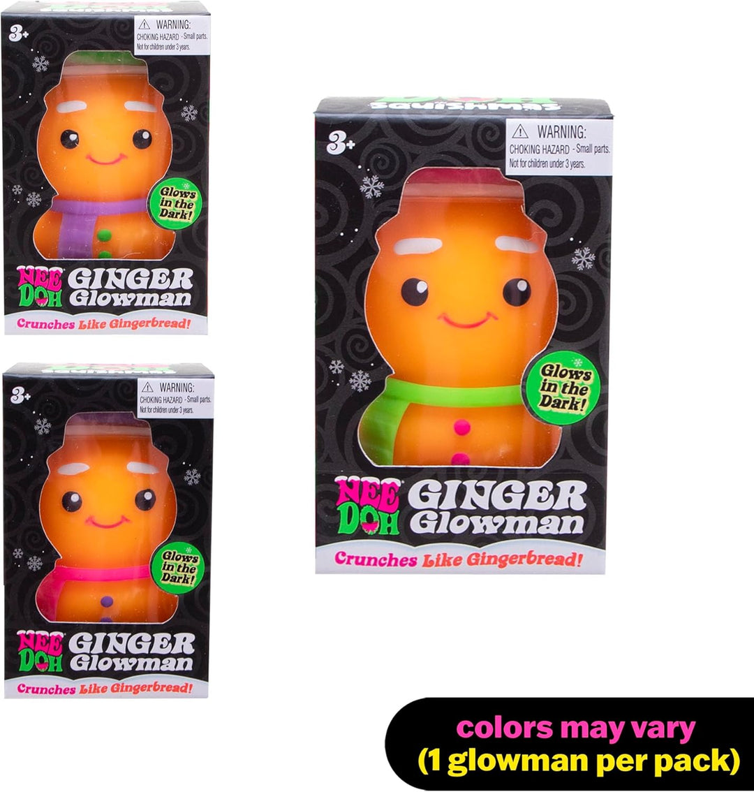 Squishmas Ginger Glowman Nee Doh
