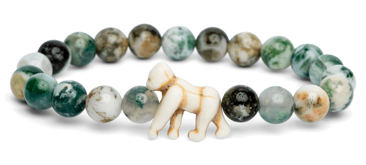 Fahlo Gorilla Rainforest Green Traverse Bracelet