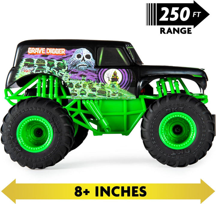 Monster Jam Remote Control Monster Truck, 1:24 Scale