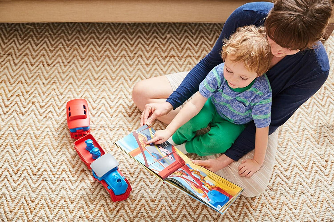Green Toys Train and Book Set