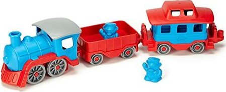 Green Toys Train and Book Set