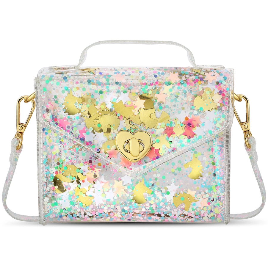 Gussie Unicorn Sparkle Purse