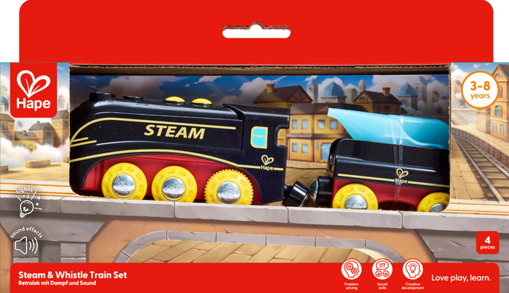 Steam & Whistle Train Set