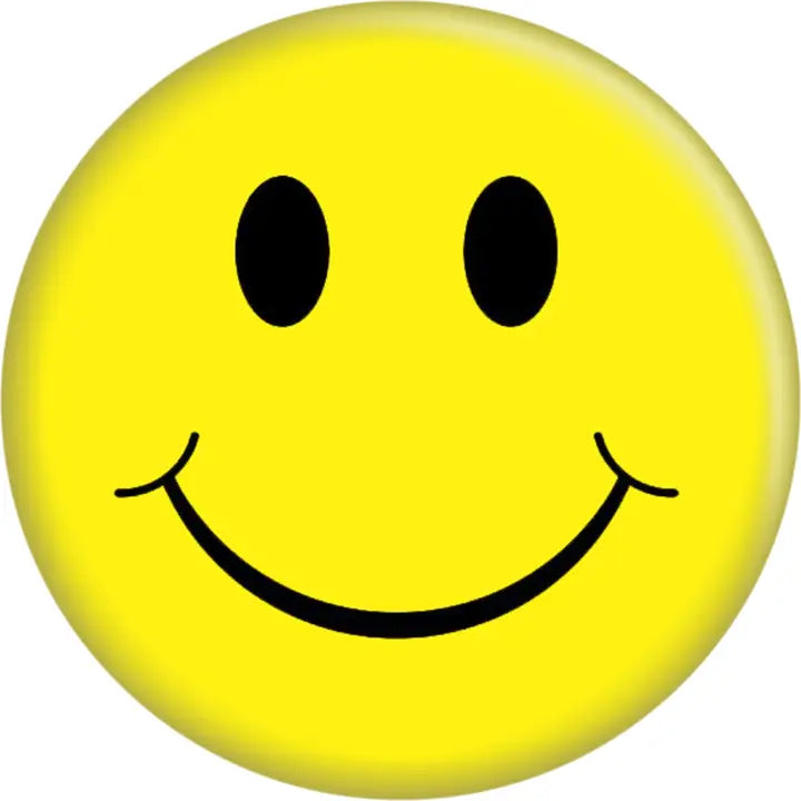 Yellow Happy Face Magnet