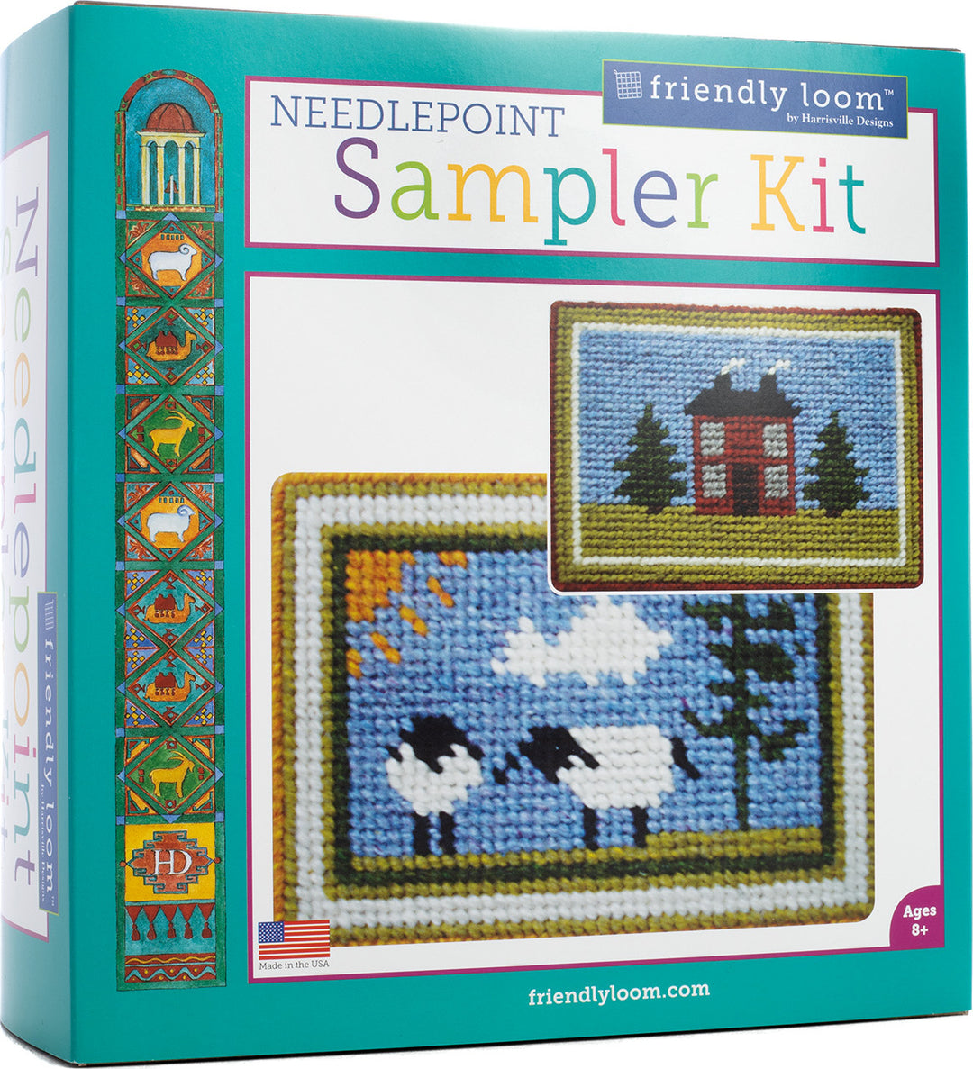 Friendly Loom - Needlepoint Sampler Kit