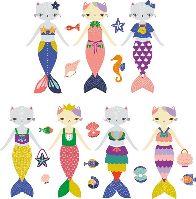 Purrmaid Magnetic Dress-up