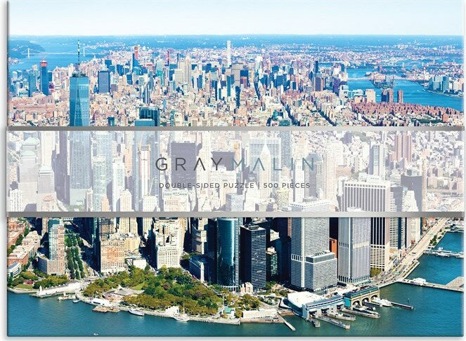 Gray Malin New York City 500 Piece Double Sided Puzzle