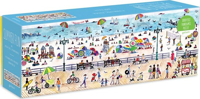 Michael Storrings Summer Fun 1000 Piece Panoramic Puzzle