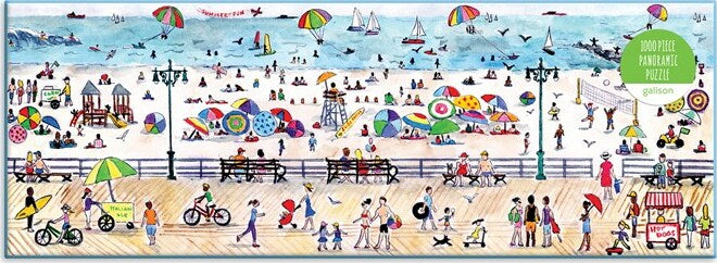 Michael Storrings Summer Fun 1000 Piece Panoramic Puzzle