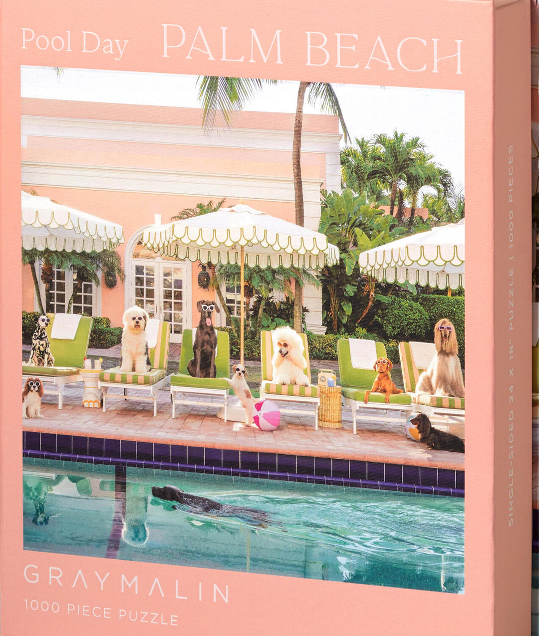 Gray Malin Palm Beach 1000 Piece Book Box Puzzle