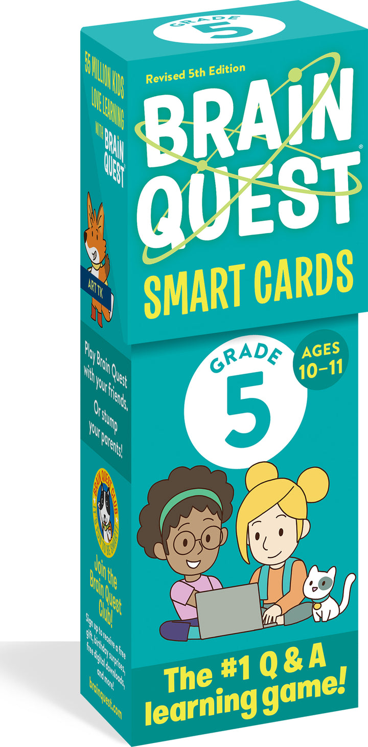 Brain Quest 5th Grade Smart Cards Revised 5th Edition