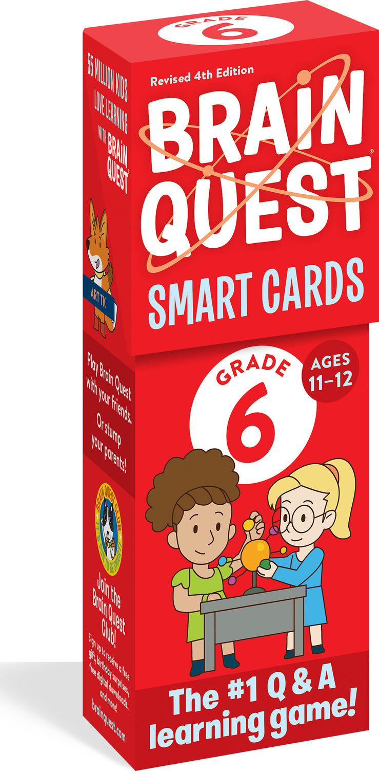 英語教材Brain Quest クイズカード英語7歳から13歳全て英語　難問 Educational Flash Cards – Stevenson's Toys & Games