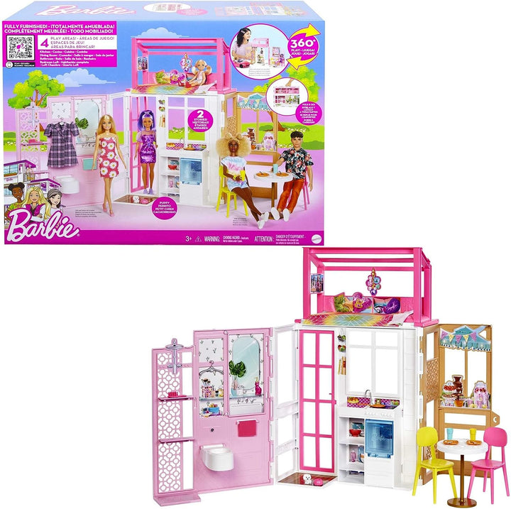 Barbie 2 Level Dollhouse