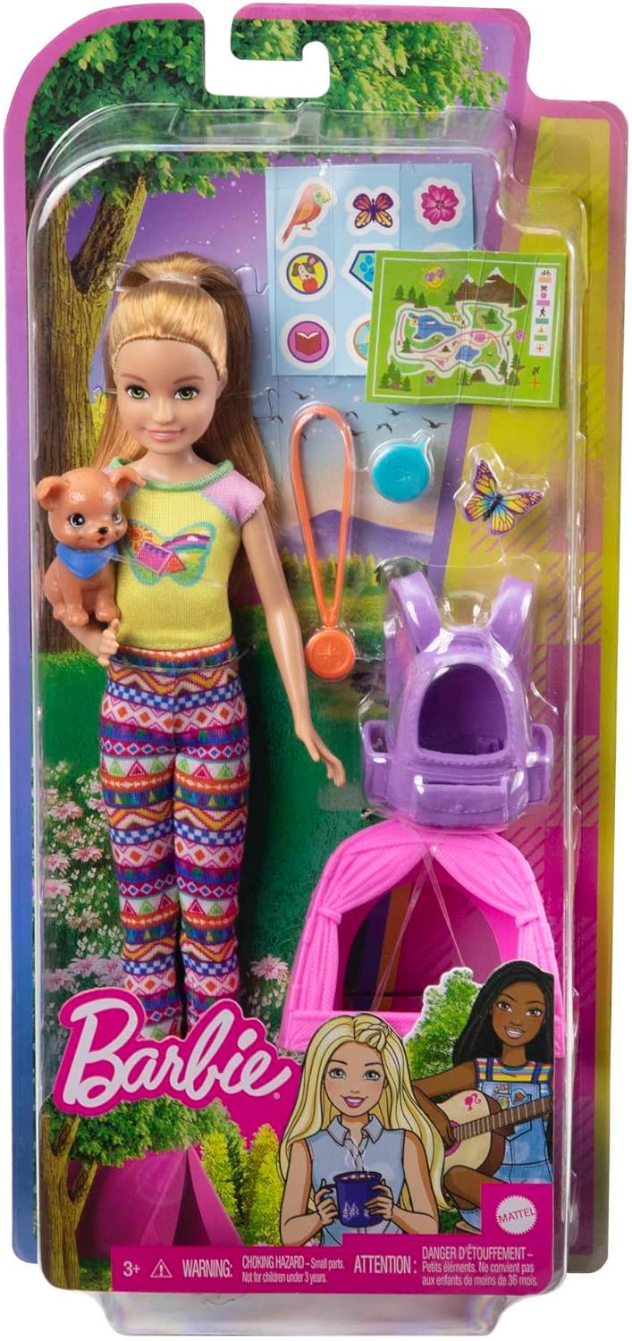 Barbie Stacey Camping Set with Pet