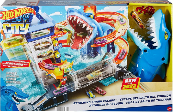 Hot Wheels Shark Strike Rescue Set