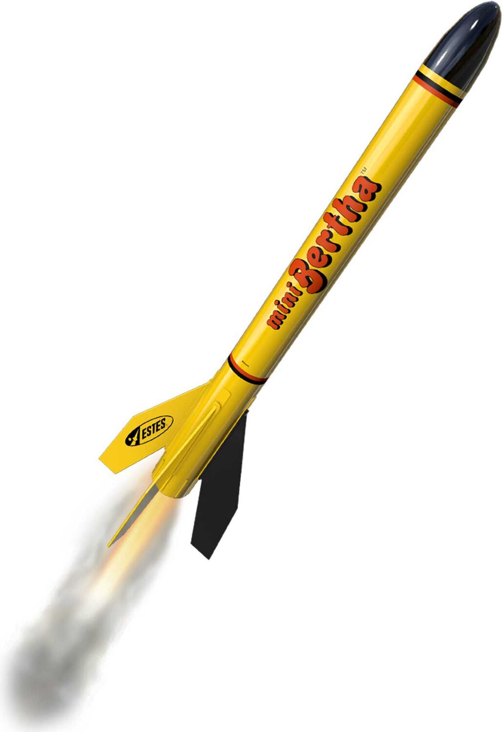 Mini Bertha Model Rocket Bag Kit