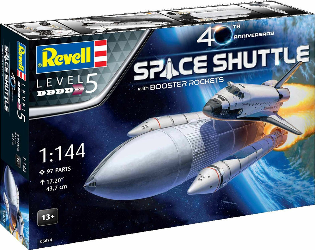 1/144 Space Shuttle with Booster Rockets 40th Anniversary