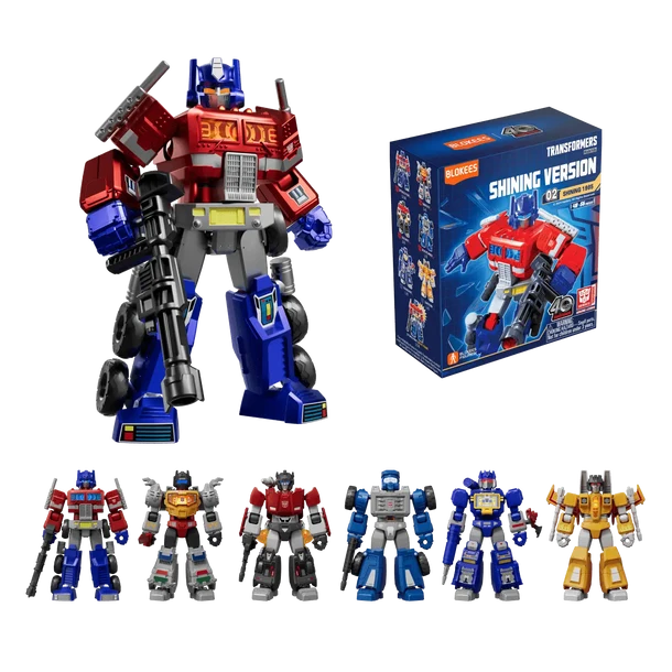 4" Transformers Shining Version 02 1985 Figures