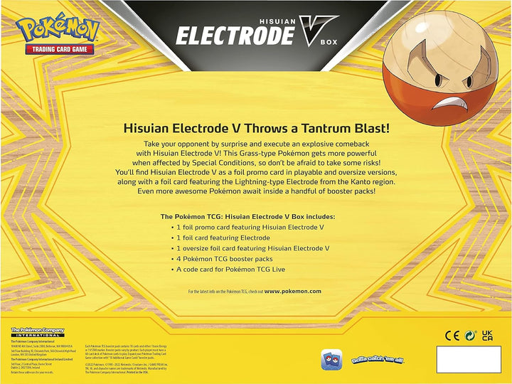Pokemon Hisuian Electrode V Box