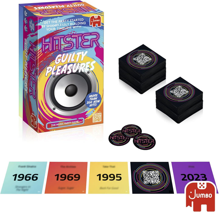 Jumbo Hitster Guilty Pleasures Game